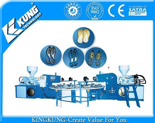 27kw PVC Shoe Injection Molding Equipment for Automatic Production of PVC Shoes