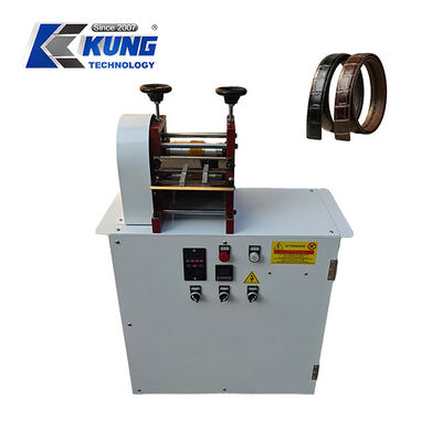 AUTOMATIC PNEUMATIC LEATHER EMBOSSING MACHINE