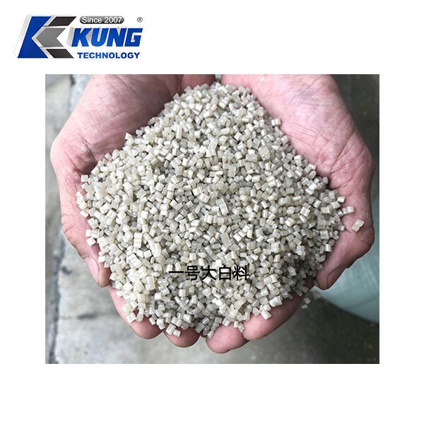 Chemical Products For Shoemaking Featuring Recycled Polyethylene Granules Produced Through Systematic Processing Methods