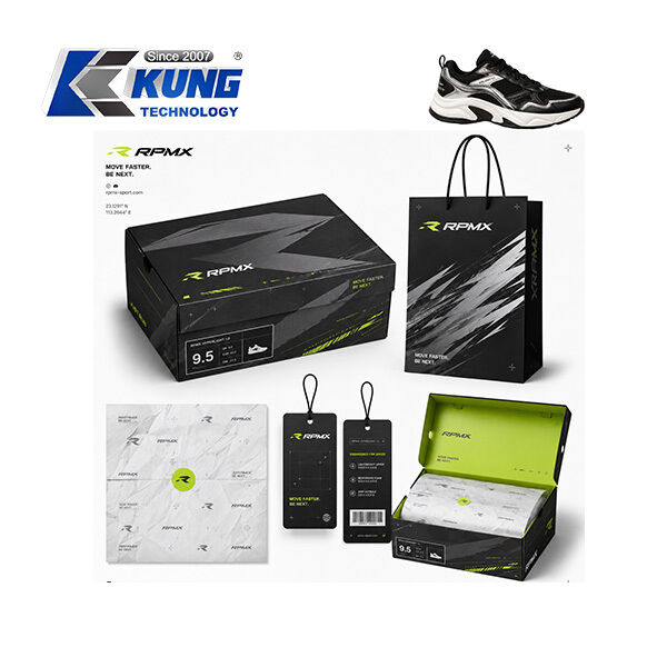 Innovative shoe-making accessories offering custom shoe boxes hang tags shopping bags and tissue paper for shoemaking packaging