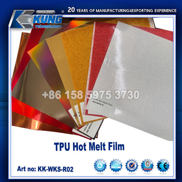 Soft Touch High Transparency TPU Hot Melt Film with Strong Bonding Performance for Shoe Making