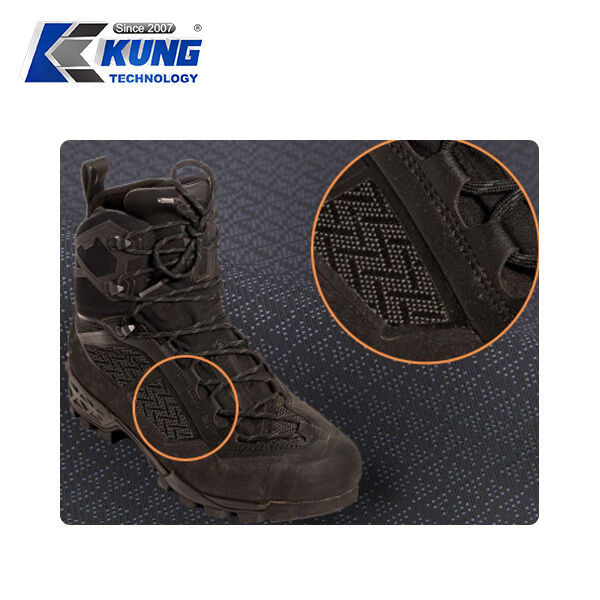 Breathable Tear-Resistant Water-Repellent Abrasion-Resistant Coated Fabric for Safety Shoe Uppers