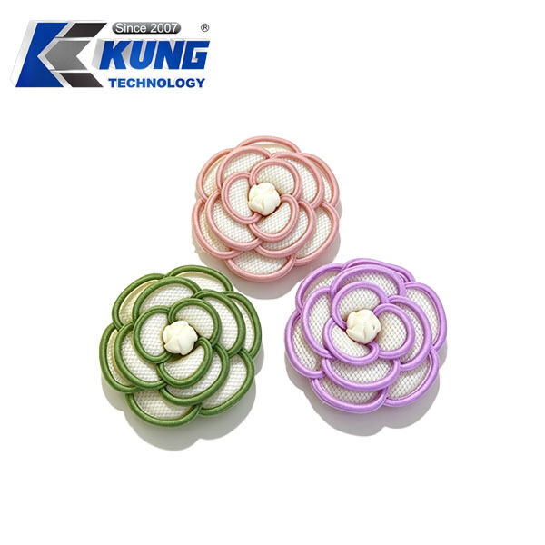 Colorful 3D Plastic Shoe Flowers & Bow Decorations | Fashion Shoe Charms for Sandals, Slippers & Kids' Shoes