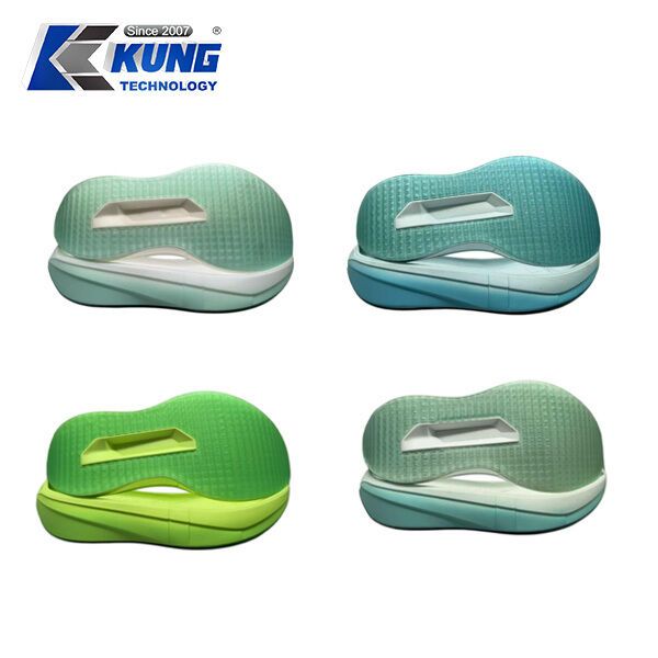 Shock-absorbing Wear-resistant EVA Midsole with CPU Outsole for Sports Shoes Customizable Sizes EU 36-44