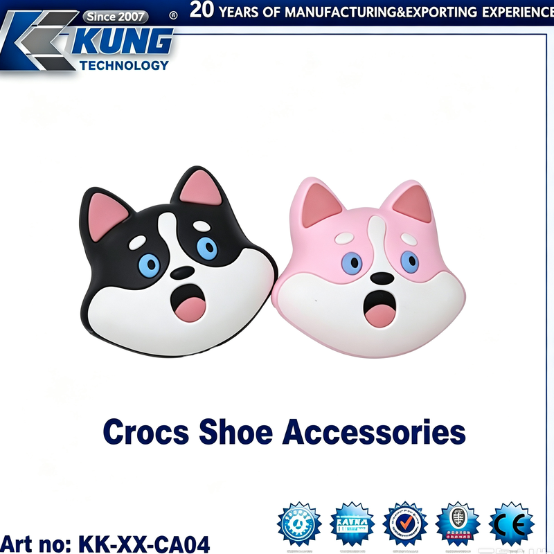 Cute Cartoon PVC Animal Shoe Charms  Accessories