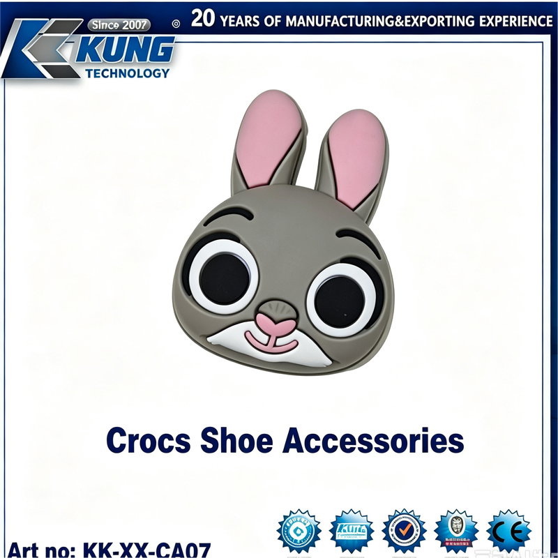 Cute Cartoon PVC Animal Shoe Charms  Accessories