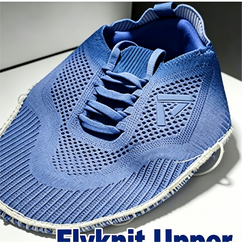 Trendy Comfortable Durable Flyknit Knitted Shoe Upper For Sports Footwear
