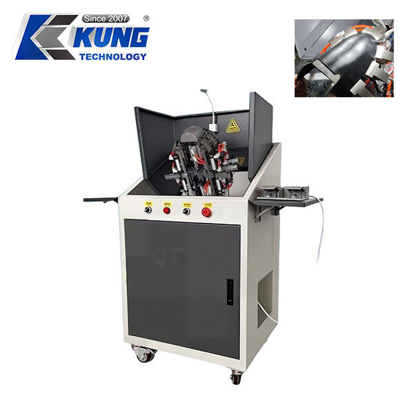 7-Claw Automatic Leather Defect Inspection Machine | Smart Leather Surface Quality Detection System