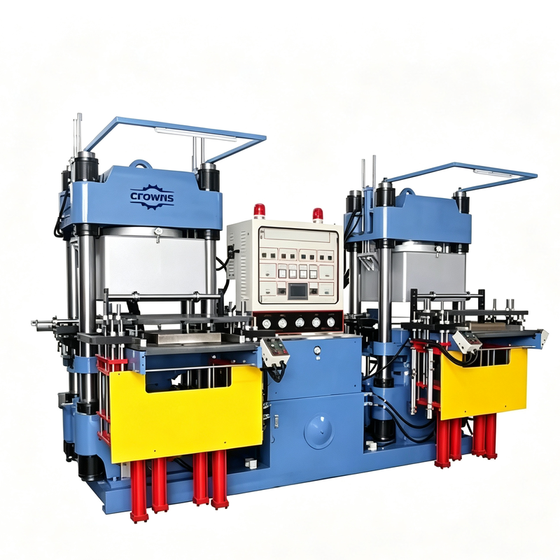 High-Efficiency Automatic Rubber Compression Molding Machine