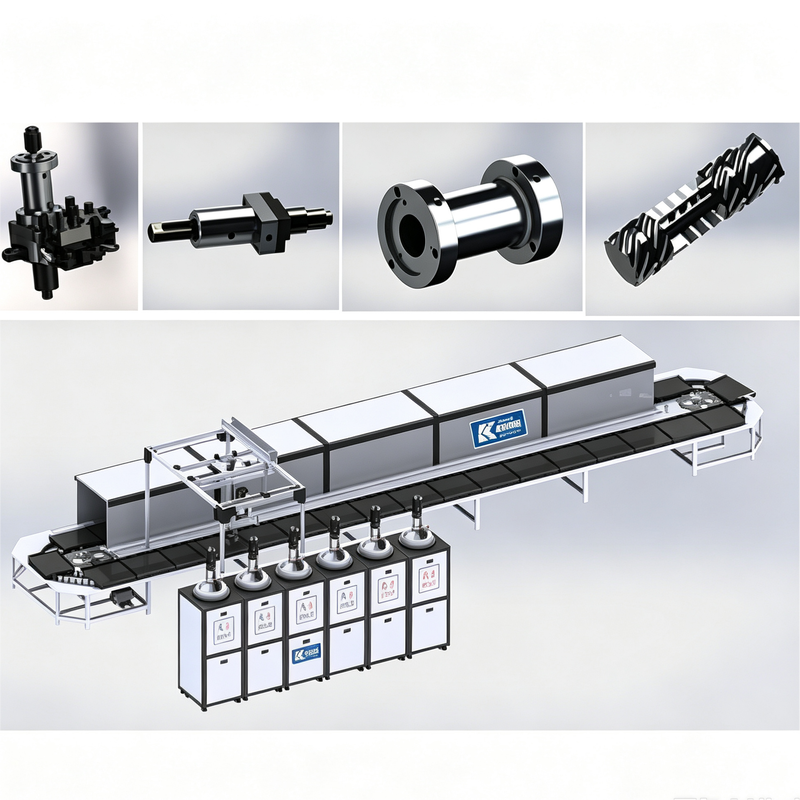 60 Station Five‑Cylinder Intelligent Polyurethane Pouring Machine