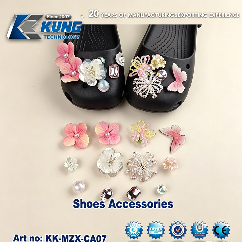 Fashion Colorful Trendy Decorative Shoe Charms Accessories