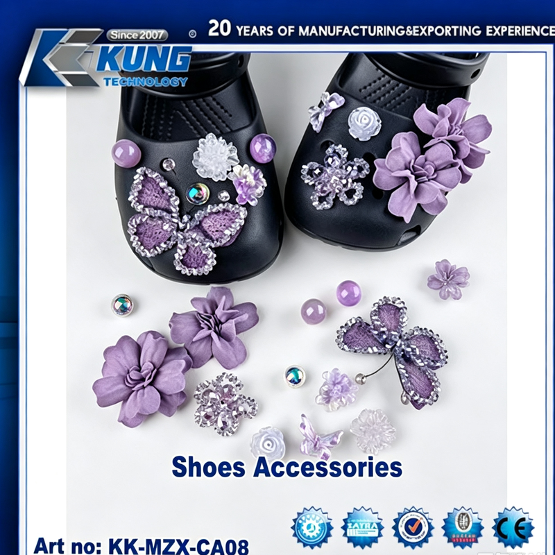 Fashion Colorful Trendy Decorative Shoe Charms Accessories