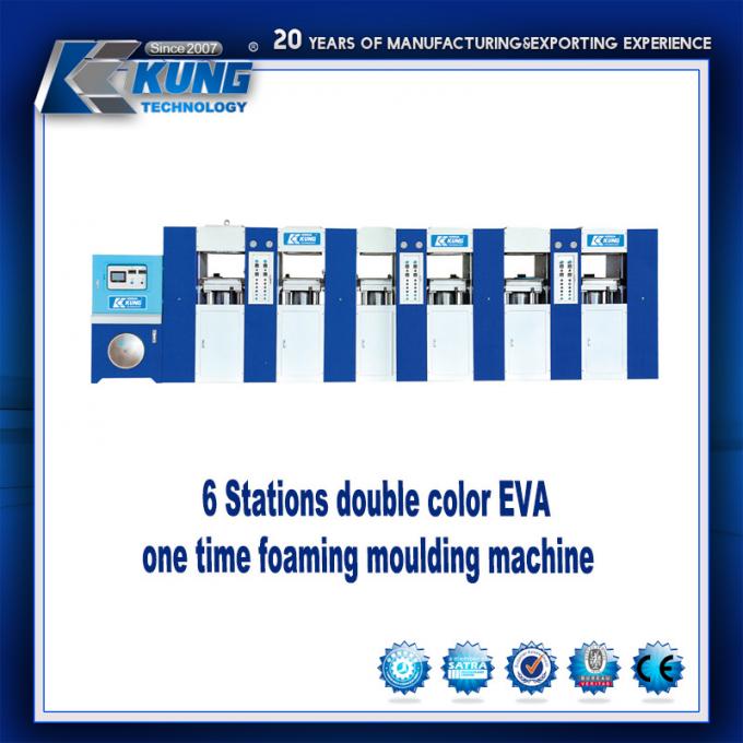 Two Stations EVA Shoes Injection Machine PLC Control Practical 2