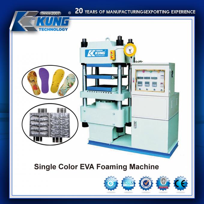 4 Stations Practical EVA Shoes Injection Machine Hydraulic For Slipper Making 2