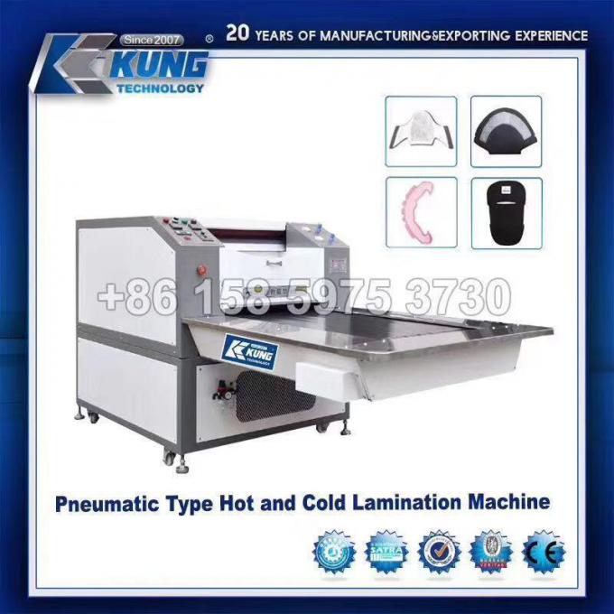 Durable Vertical Hot Cold Lamination Machine Automatic Pneumatic Type 0