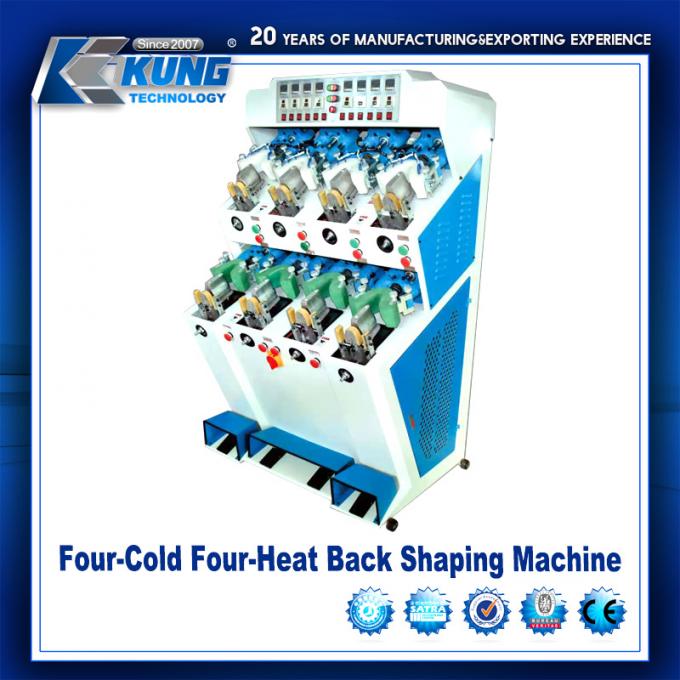 380kg Antirust Sports Shoe Making Machine With Double Cool Station 0