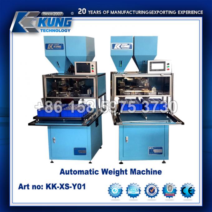 Electric 2 Station Granule Filling Machine , Automatic Granules Packing Machine 0