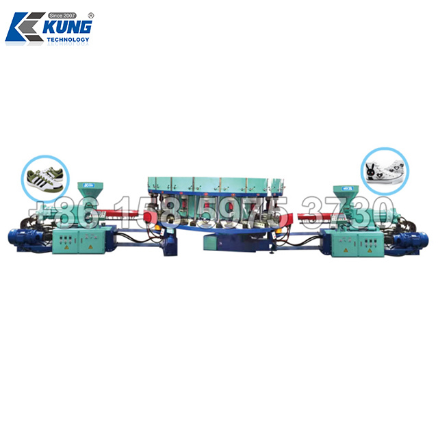 Automatic PVC Injection Molding Shoe Machine 160R/Min Electric 0
