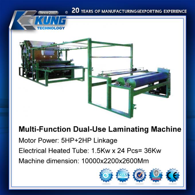 Antiwear Electric Mesh Belt Laminating Machine Multi Function 3