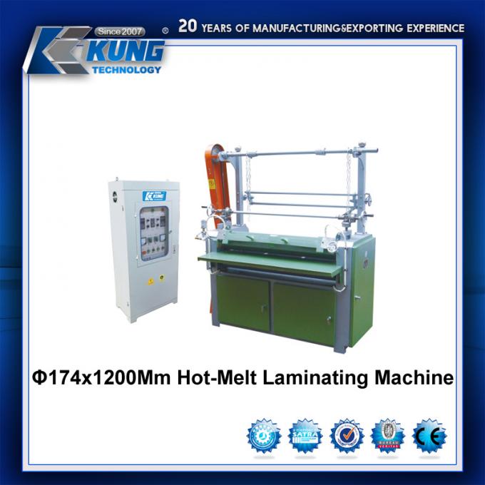 Antiwear Electric Mesh Belt Laminating Machine Multi Function 4