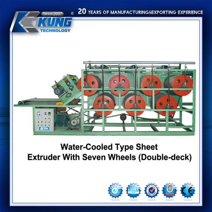 5.5KW Rubber EVA Sheet Manufacturing Machine Cutting Width 850mm 2