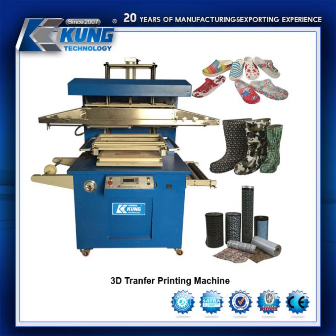 2D Film Transfer Printing Machine For Making Sole 2000x450x1545mm 3