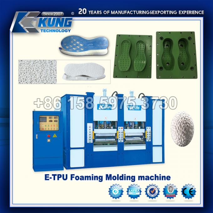 4 Station ETPU EVA Sheet Manufacturing Machine Multi Function 1