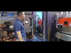 Rubber sole injection machine