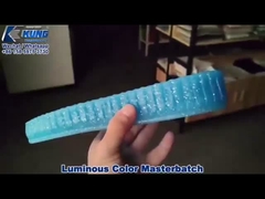 Luminous color masterbatch