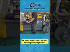 40–60 kg/h Plastic Recycling Pelletizing Machine for PE, HDPE, LDPE, LLDPE, PVC, and ABS